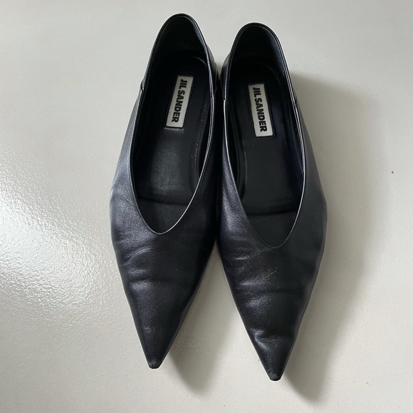 ❌ SOLD Jil Sander Leather ballet flats US size 7 - Picture 7 of 8